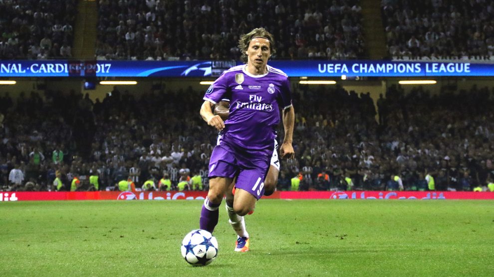 Luka Modric. (Foto: Enrique Falcón)