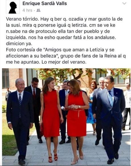 El cónsul español en Washington se ríe del acento andaluz de Susana Díaz en una red social