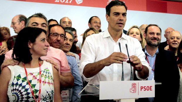 Lastra-Sánchez-39 Congreso Federal PSOE