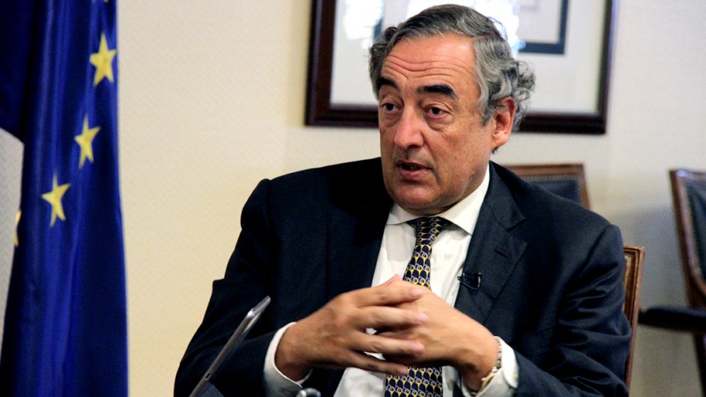 Juan Rosell, presidente de la CEOE. (Foto: Francisco Toledo).