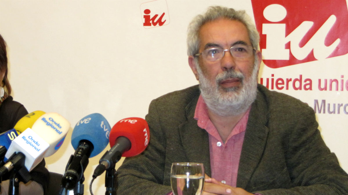El responsable federal de Empleo y Relaciones Laborales de Izquierda Unida, José Antonio García Rubio