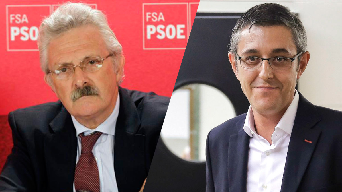 Los diputados socialistas Eduardo Madina y Antonio Trevín. (Foto: OKD)