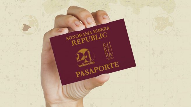 Pasaporte de la REpública de Sonorama Ribera