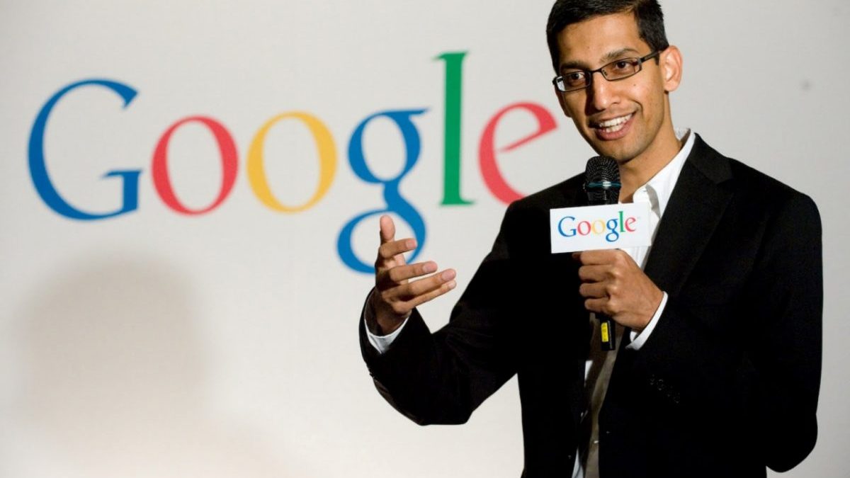 Sundar Pichai, director ejecutivo de Google (Foto. Google)