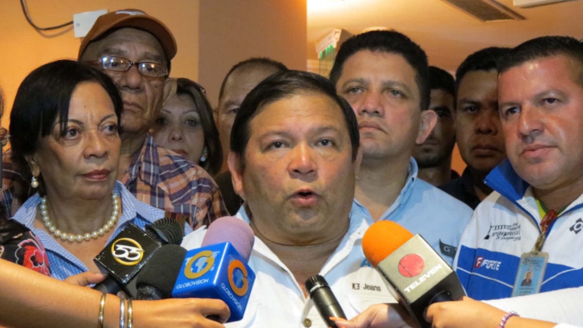 Andrés Velásquez, dirigente de la opositora MUD en Venezuela.