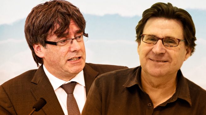 El presidente de la ANA Altamirano y carles Puigdemont