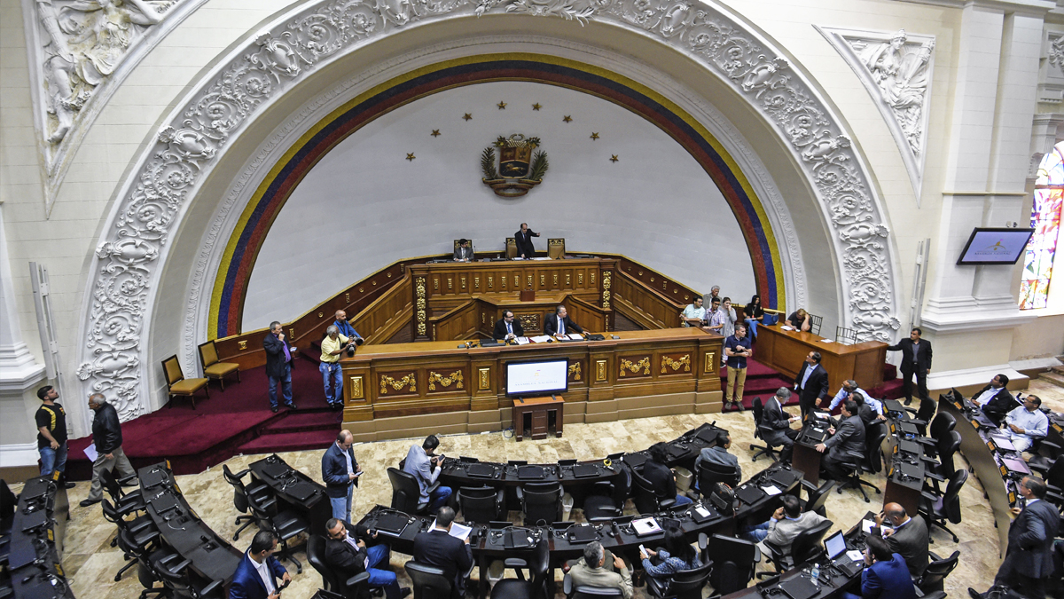 Asamblea Nacional de Venezuela. (Foto: AFP)