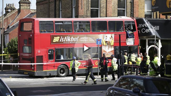 Accidente autobus Londres