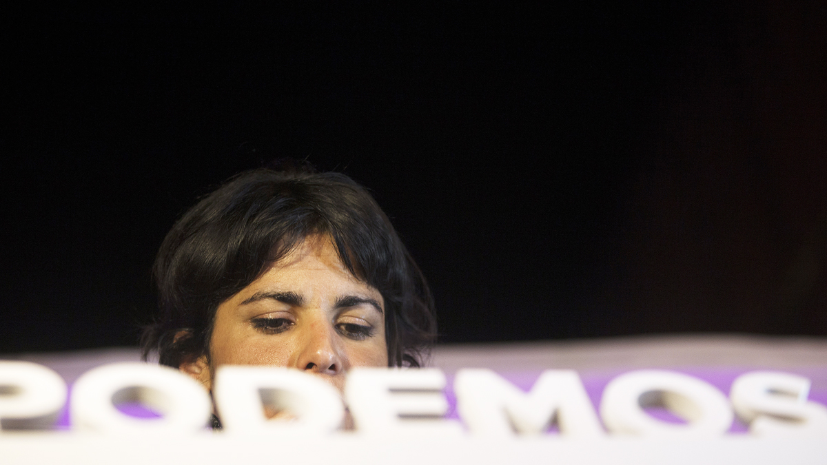 Teresa Rodríguez. (Foto: AFP)