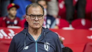 Marcelo Bielsa dirige al Lille en la liga francesa. (AFP)