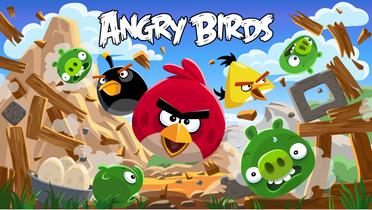 La aplicación Angry Birds
