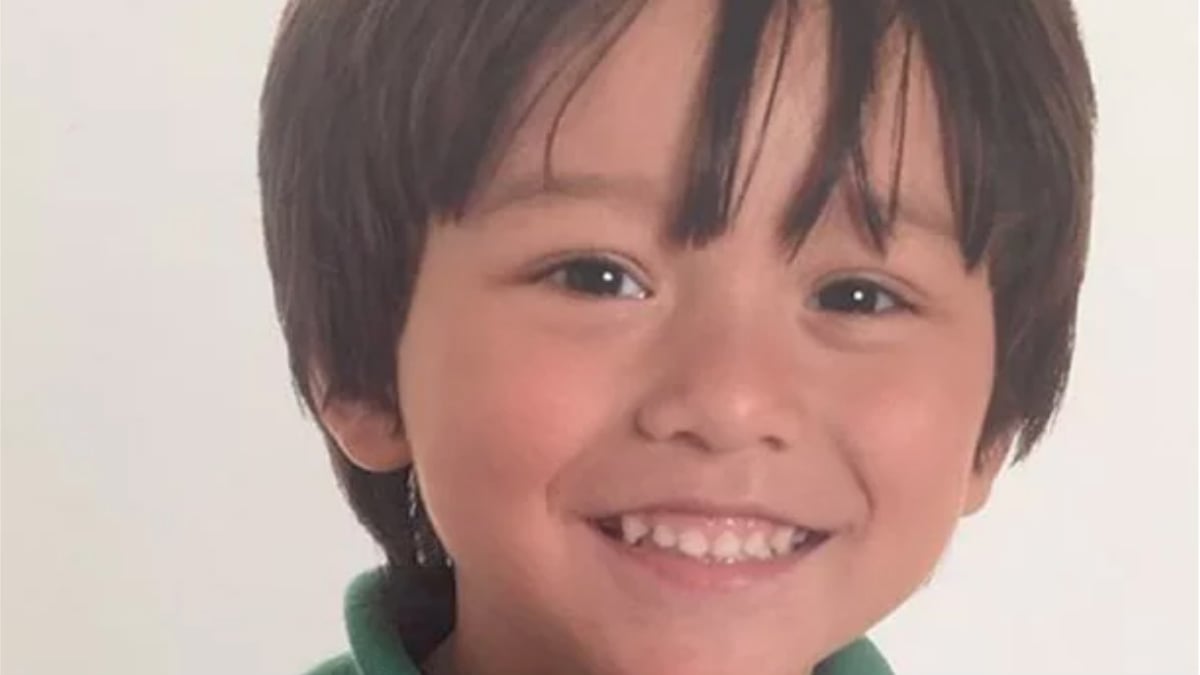 Julian Cadman, el pequeño de 7 años que se dio por desaparecido tras el atentado en Barcelona.