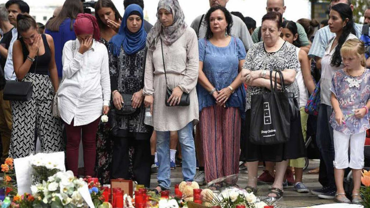 Musulmanes en Barcelona (AFP)