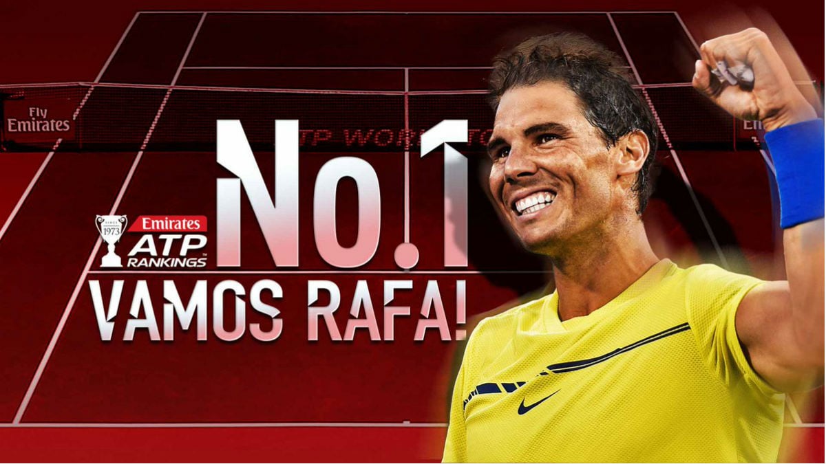 Rafa Nadal vuelve al número uno de la ATP. (ATP)