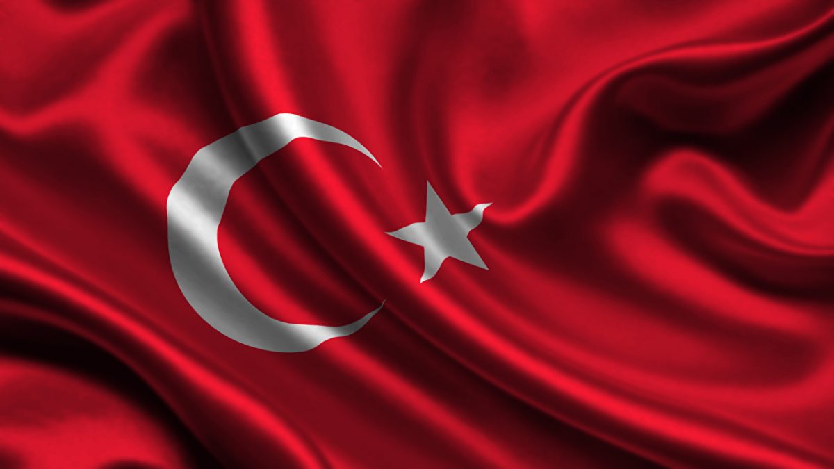 Bandera turca.