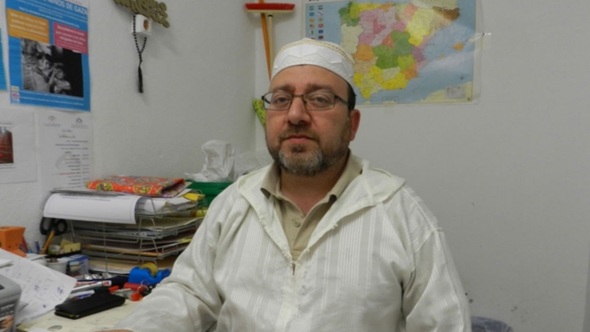El imán y presidente de la Comunidad Musulmana en Castialla-La Mancha, Mohamed El Seyoufi. (Foto: Riánsares López en La Tribuna de Cuenca)