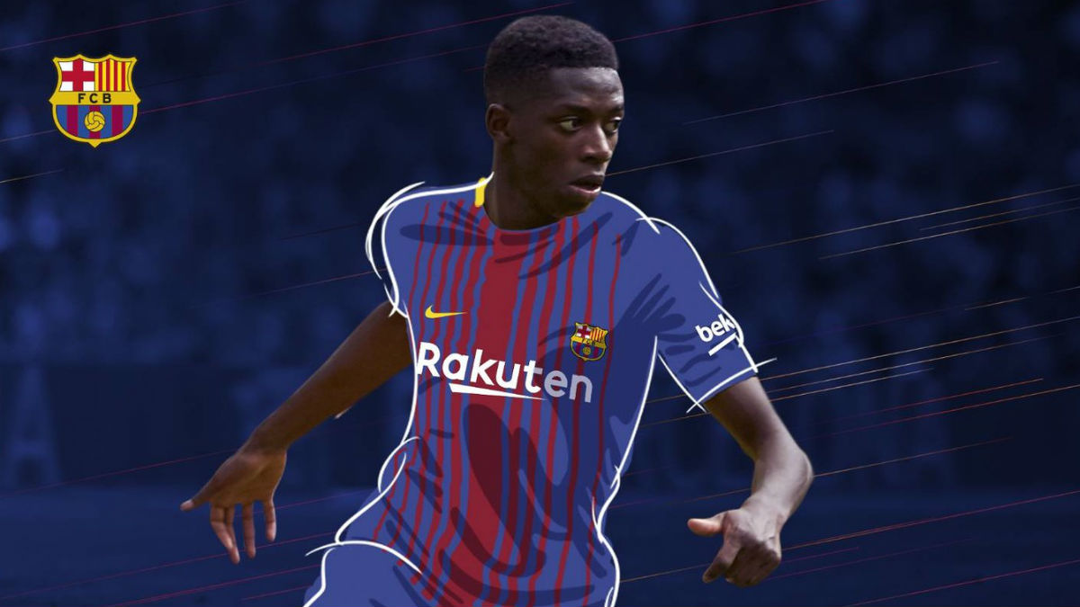 Dembele, nuevo jugador del Barcelona. (Fcbarcelona.es)