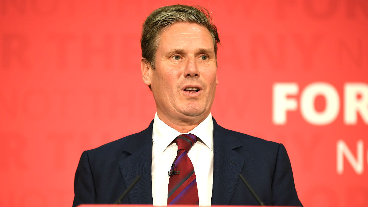 Keir Starmer, portavoz del Brexit del Partido Laborista en Reino Unido (Foto: AFP).