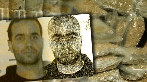Dos imágenes del imán de Ripoll Abdelbaki Es Satty: la actual y la tomada en 2005.