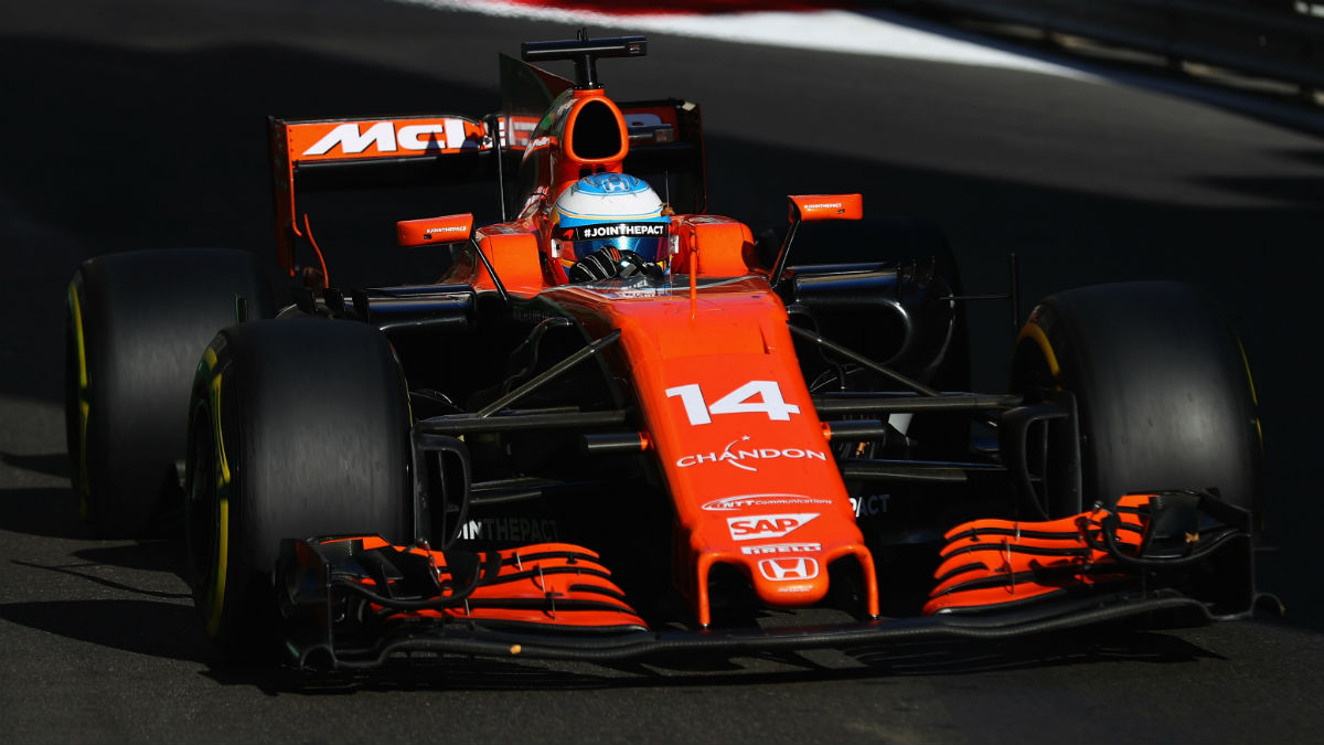 Desde Honda aseguran que al motor de Fernando Alonso no le pasaba nada en el GP de Bélgica, a pesar de que el piloto se retirase argumentando problemas en el mismo. (Getty)