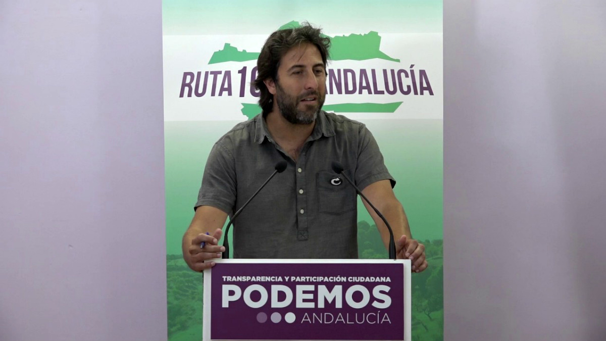 Jesús Rodriguez, secretario político de Podemos Andalucía.