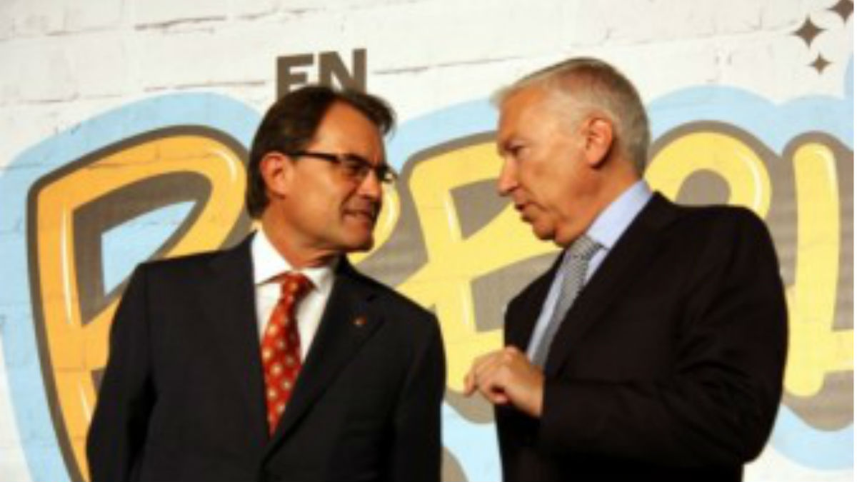 Artur Mas y Antoni Abad