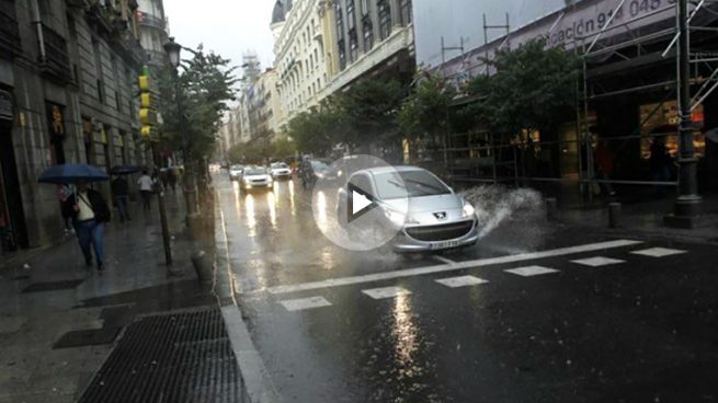 Meteorología anuncia lluvias en Andalucía, La Mancha y Madrid este lunes