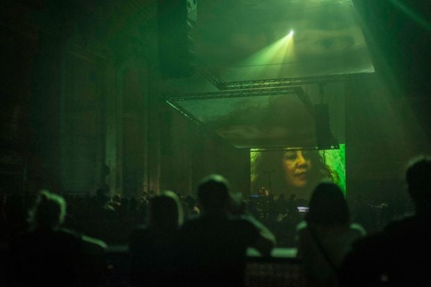 Pan Daijing en Berlin Atonal 2017. Foto: Berlin Atonal