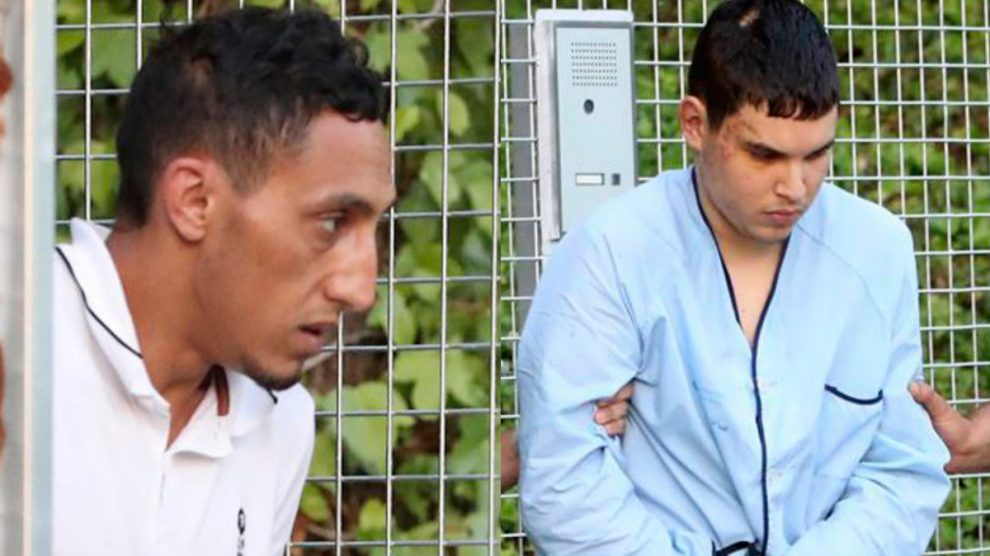 Driss Oukabir y Mohammed Houli Chemlal (Foto: Efe).