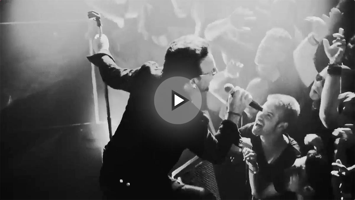 Fotograma del vídeo de ‘The Blackout’, primera canción lanzada del nuevo disco de U2, ‘Songs of Experience’.