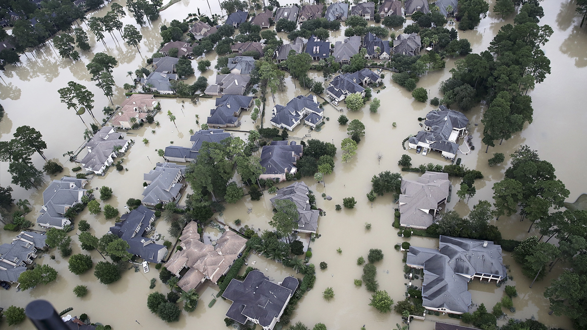 Houston (Texas) tras el huracán ‘Harvey’. (Foto: AFP)