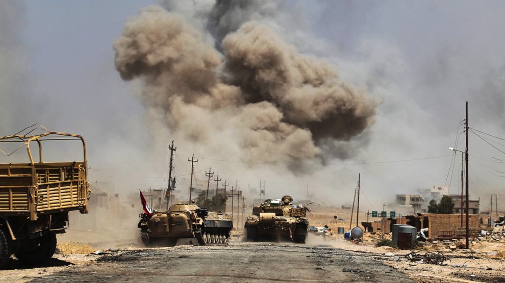 Enfrentamientos en Tal Afar. (Foto: AFP)