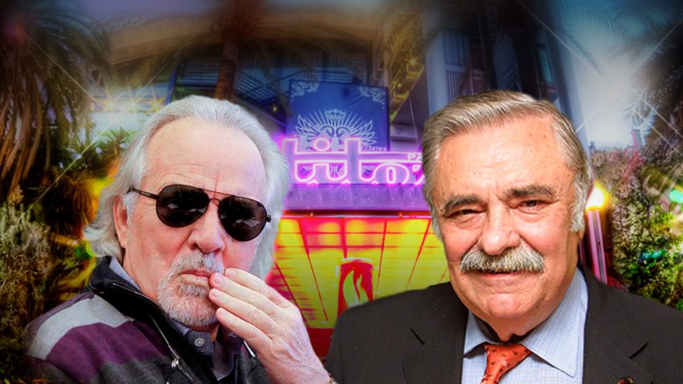 El empresario discotequero Tolo Cursach (hoy en prisión) y el editor de prensa Pedro Serra.