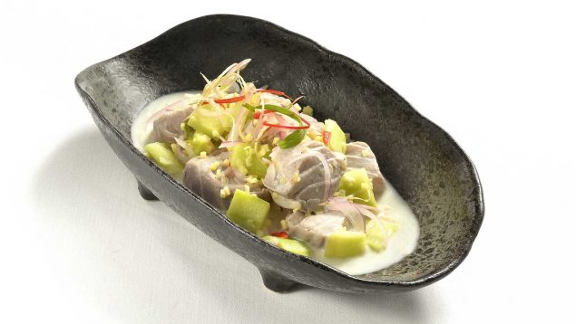 Atún en ceviche