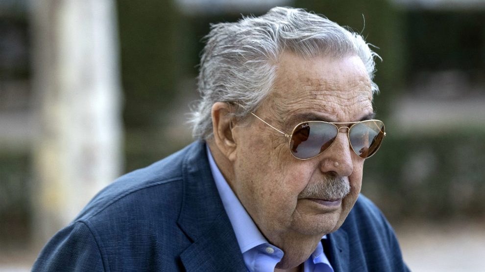 Pablo González, padre del ex presidente de la Comunidad de Madrid, el encarcelado Ignacio González. (EFE)