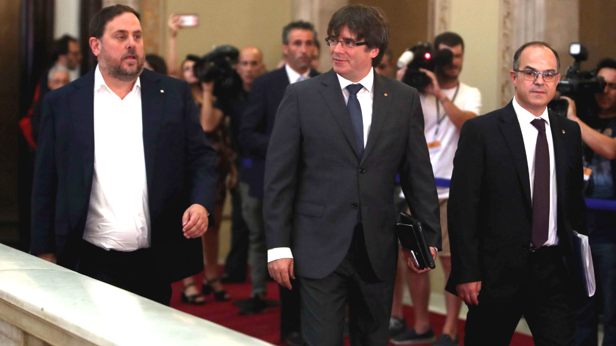 El presidente de la Generalitat, Carles Puigdemont (Foto: Efe)