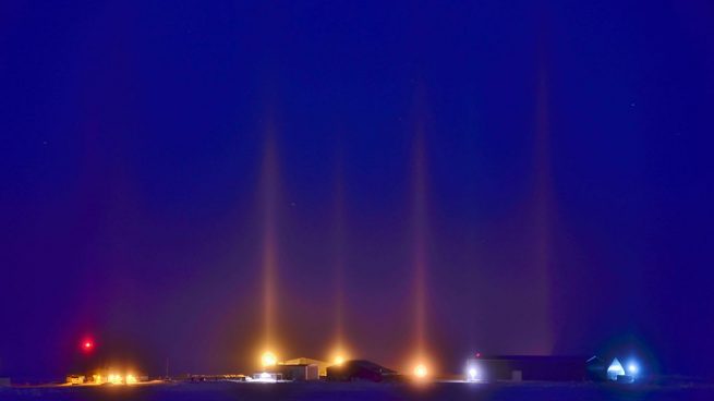 Cómo se forman los pilares de luz y cuál es su función