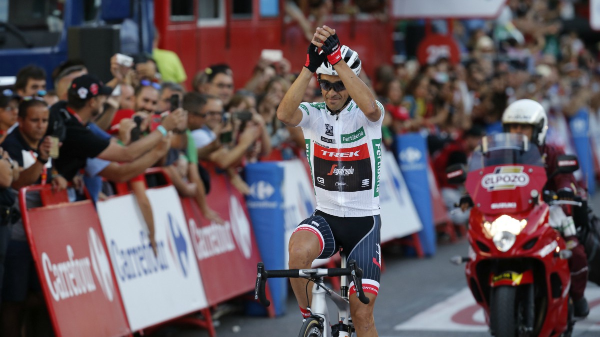 Alberto Contador se despidió del ciclismo profesional. (EFE)