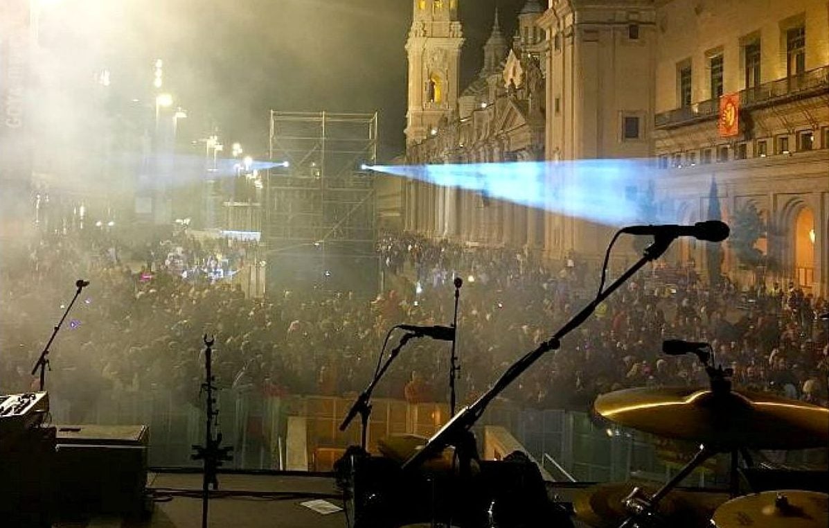 Todos los conciertos que tendrán lugar en Zaragoza en los Pilares 2017.