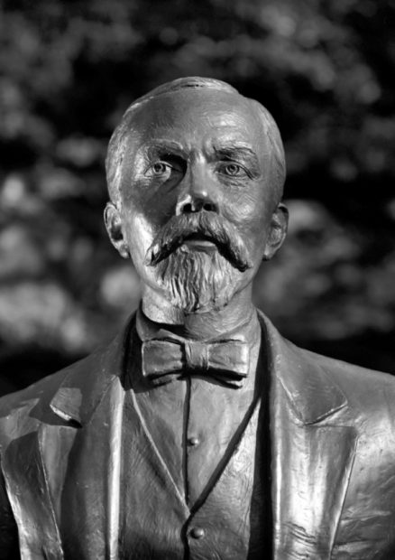 Busto de Mr. Jack, cuyo nombre real era Jasper Newton Daniel, fue el fundador de JAck Daniel's.