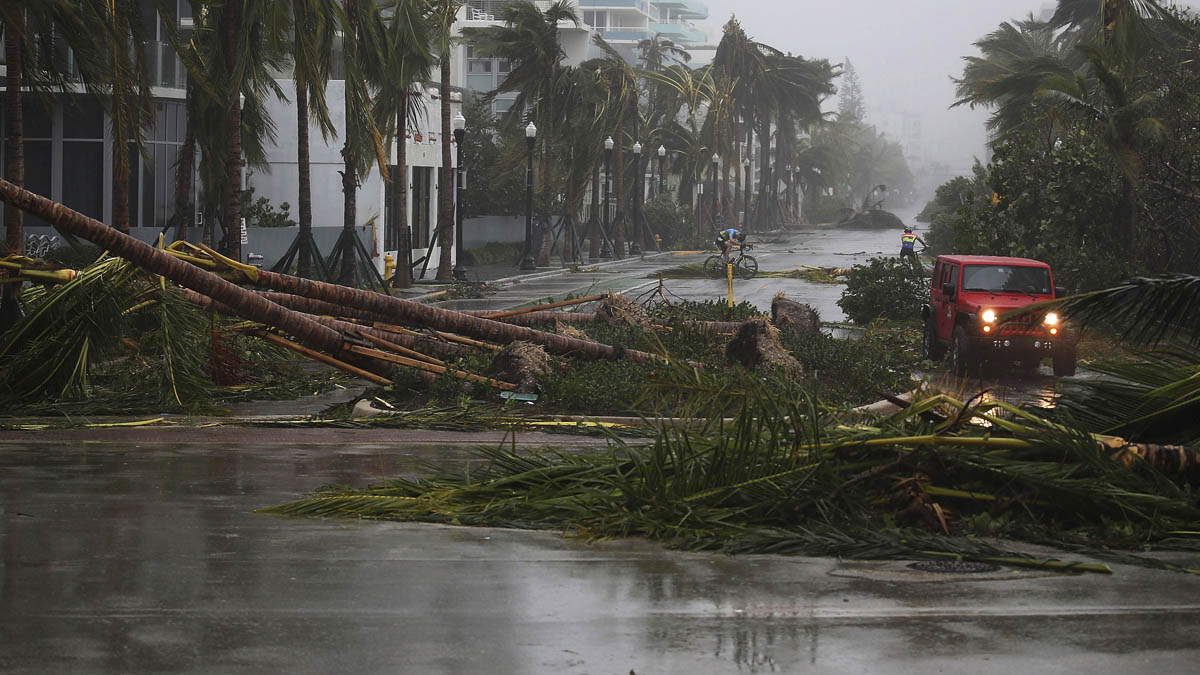 Efectos del huracán ‘Irma’ en Florida (Foto: AFP)