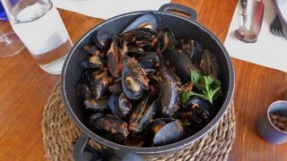 Mejillones en salsa