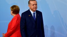 Angela Merkel y Recep Tayyip Erdogan (Foto: AFP)