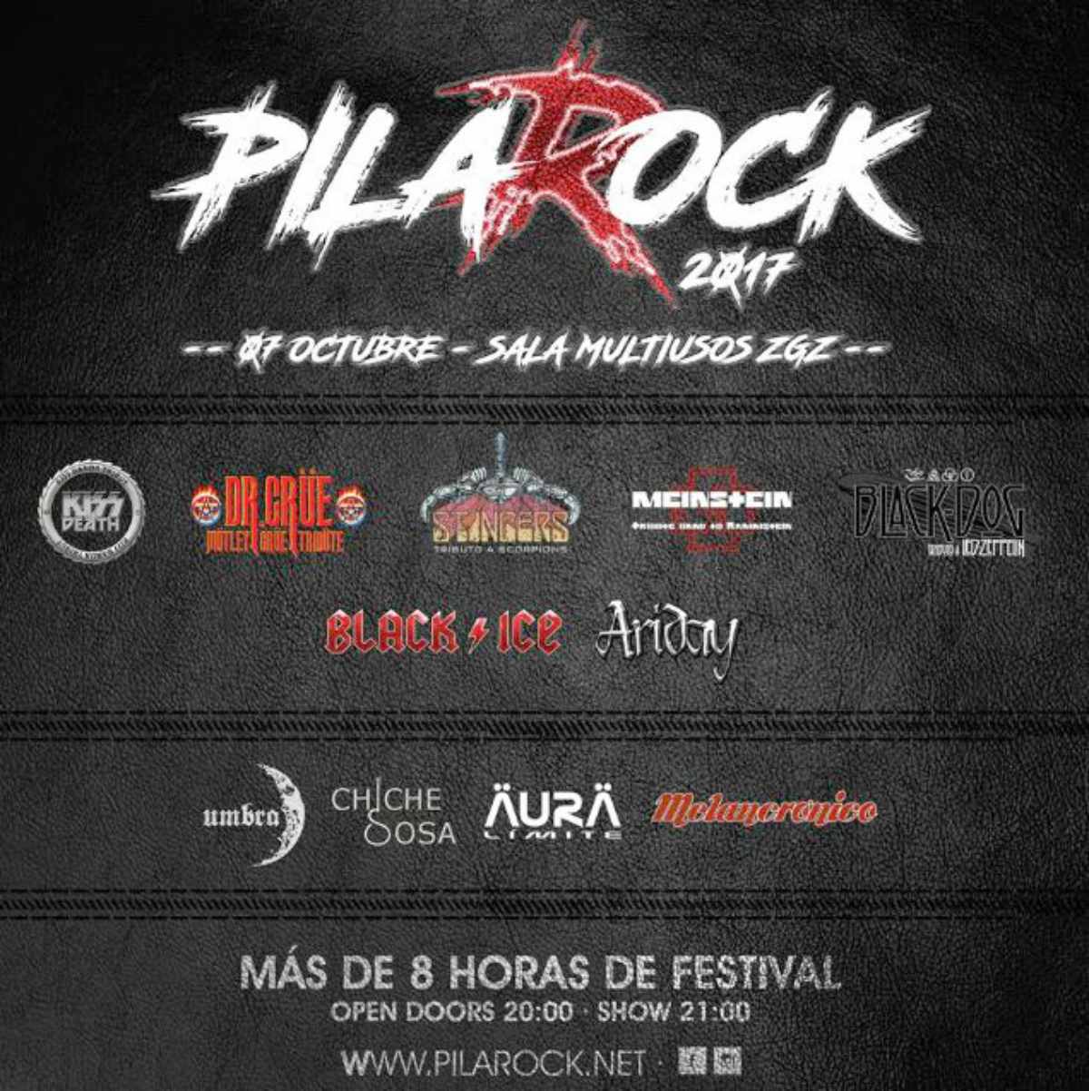 Pilar Rock en las Fiestas del Pilar 2017