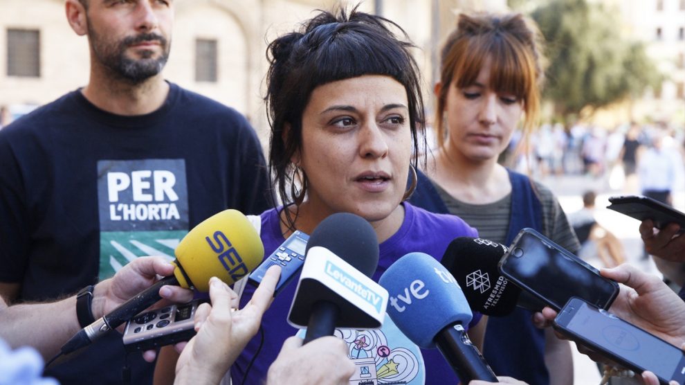 Anna Gabriel, ex diputada de la CUP. (Foto: EFE)