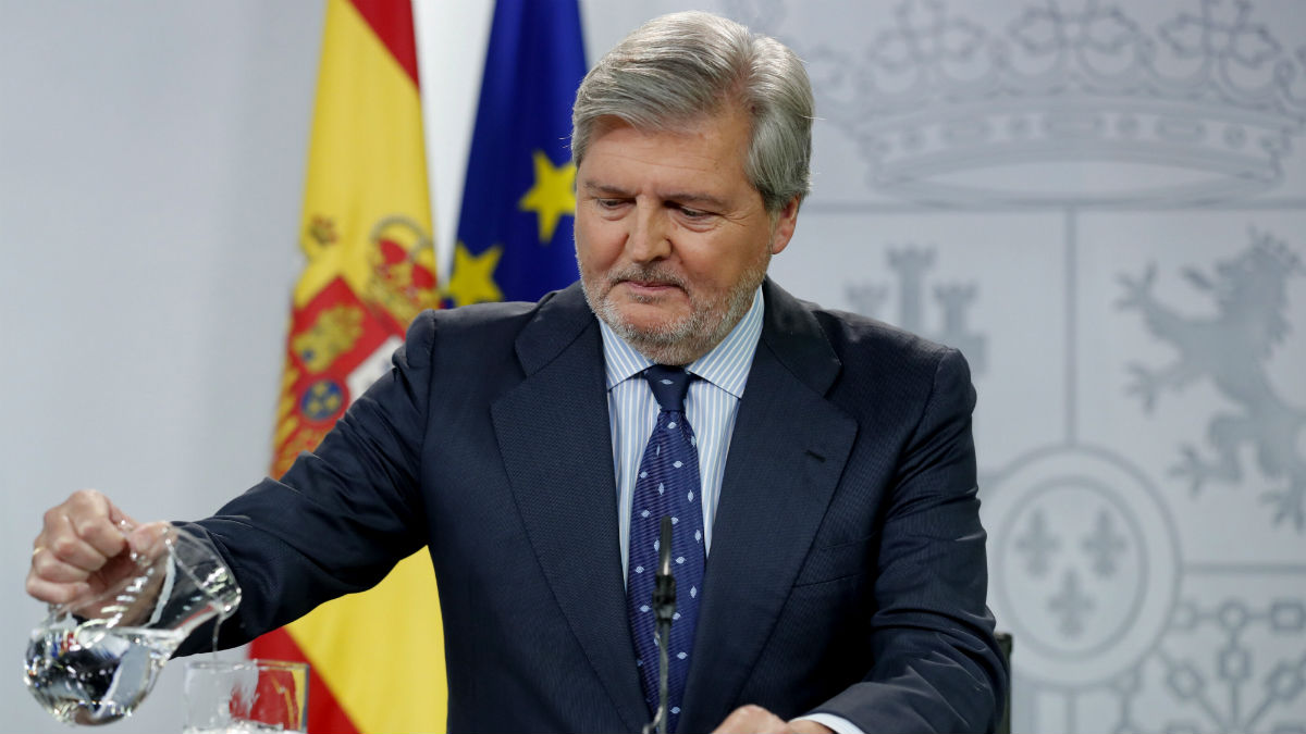 Íñigo Menéndez en el último Consejo de Ministros (Foto: EFE).