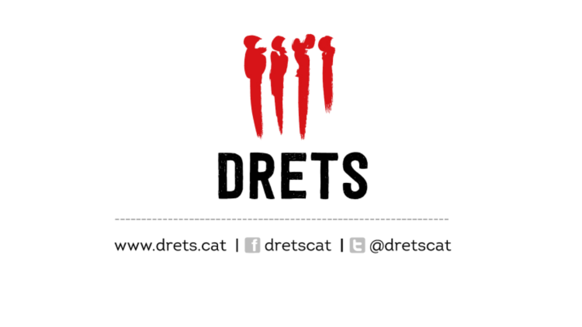 Portada del documento publicado por la asociación de abogados independentistas Drets.