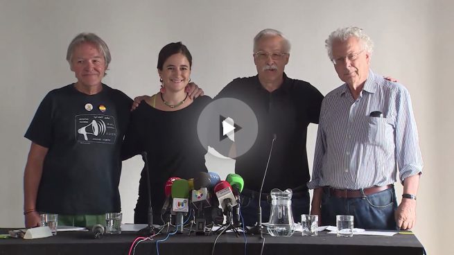 Los independentistas madrileños mantienen el acto para hacer apología del referéndum ilegal