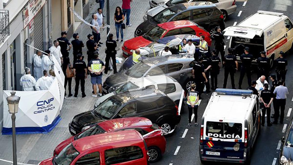 Lugar del crimen de Blas Gámez. (Foto: EFE)