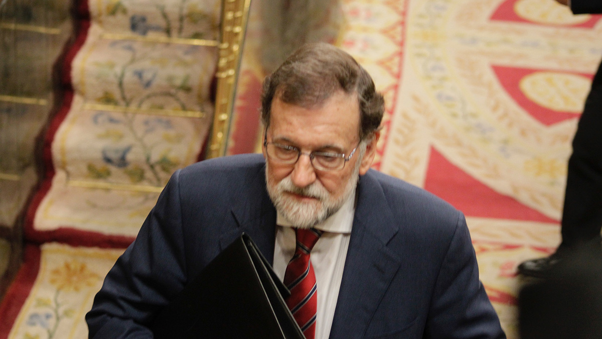 Mariano Rajoy entrando al hemiciclo. (Foto: Francisco Toledo)